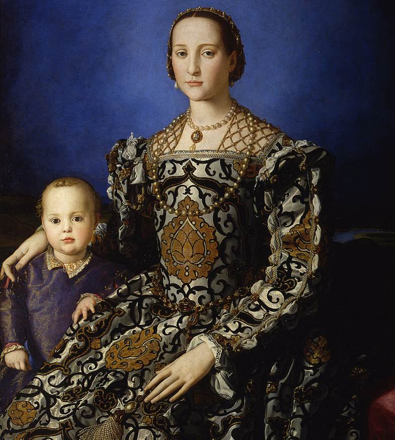Portrait of Elenor of Toledo by Bronzino