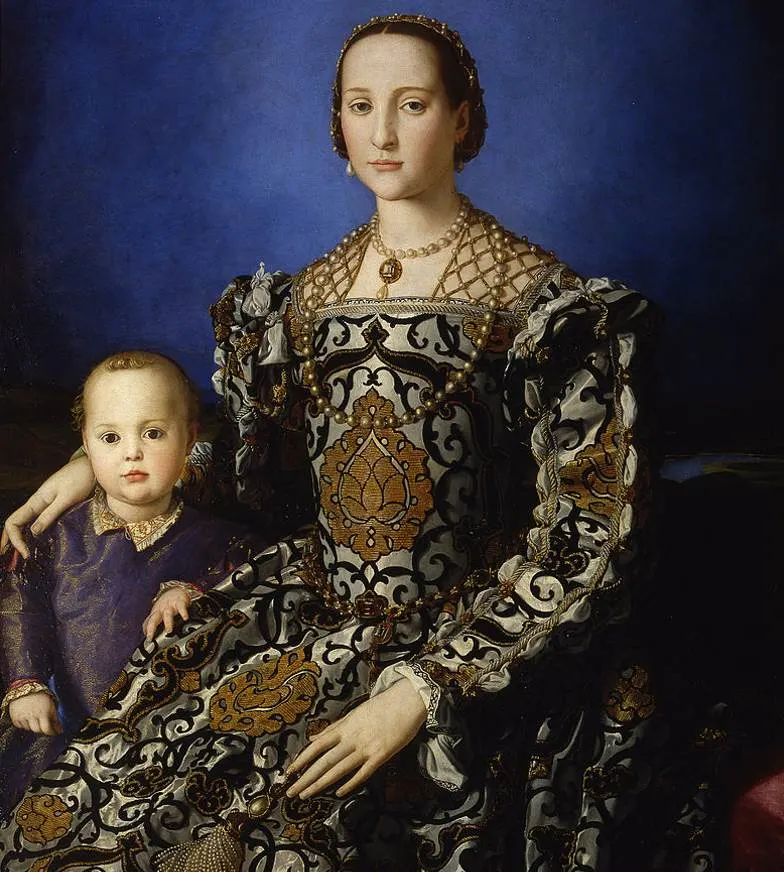 Portrait of Eleanor of Toledo by Bronzino