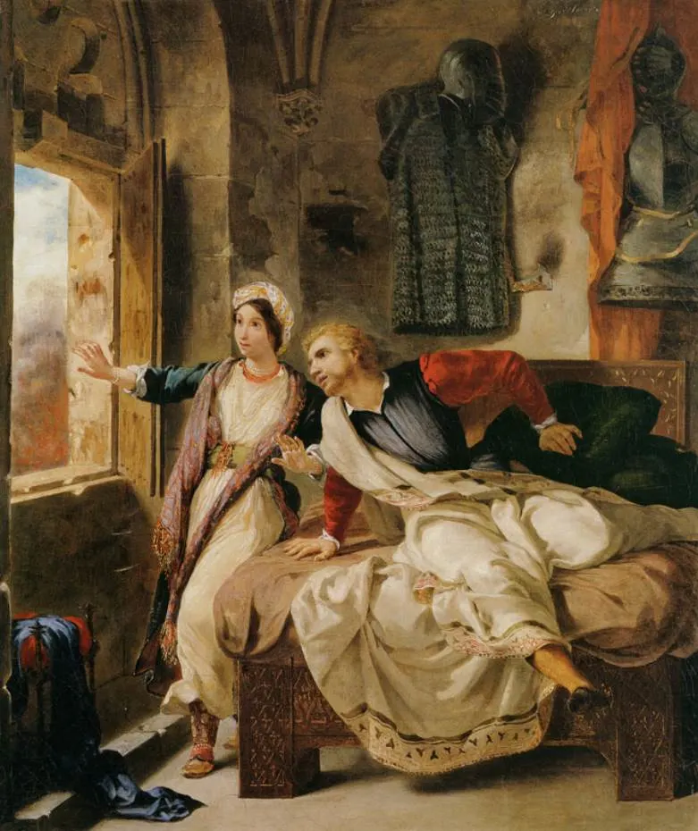 Rebecca and the Wounded Ivanhoe
