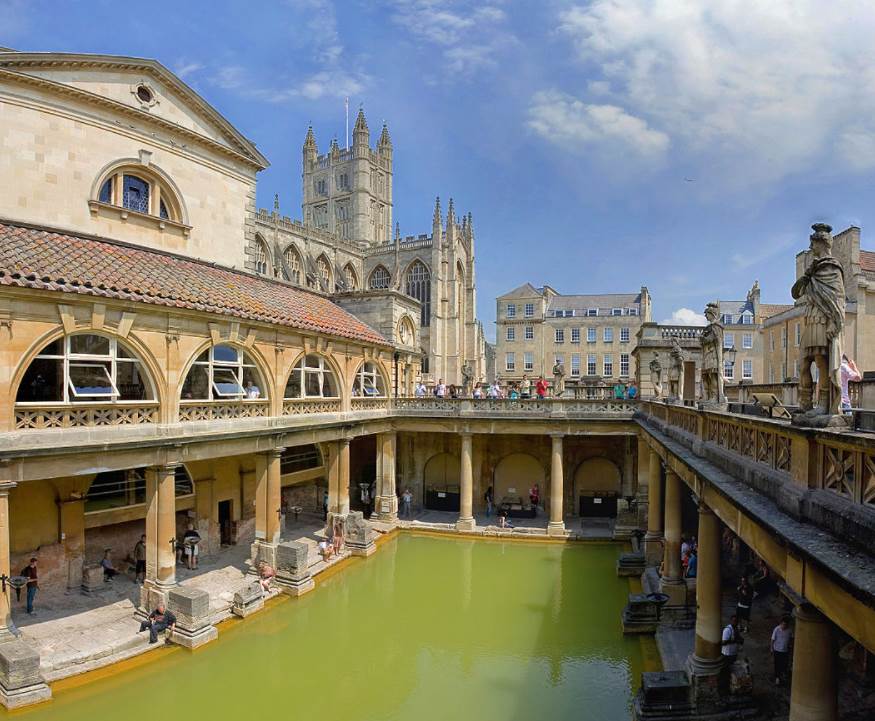 Roman Baths in Bath facts