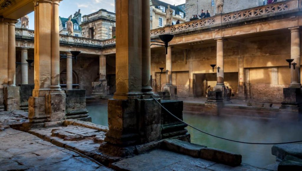 Roman Baths water