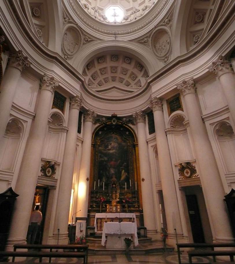 San Carlo alle Quattro Fontane interior