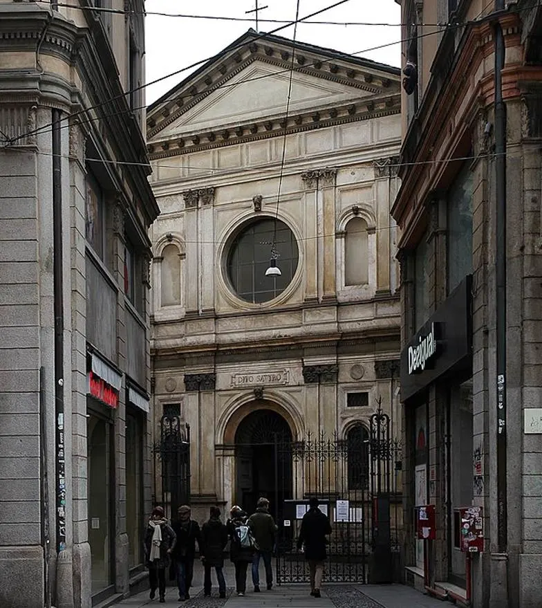 10 Intriguing Santa Maria Presso San Satiro Facts 1 Santa Maria Presso San Satiro location
