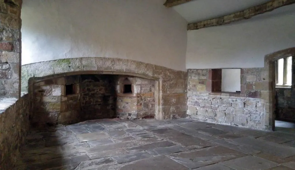 Skipton Castle medieval kitchen
