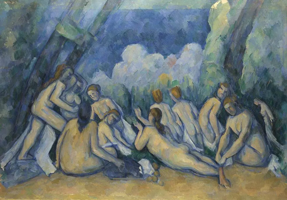 The Bathers by Paul Cezanne