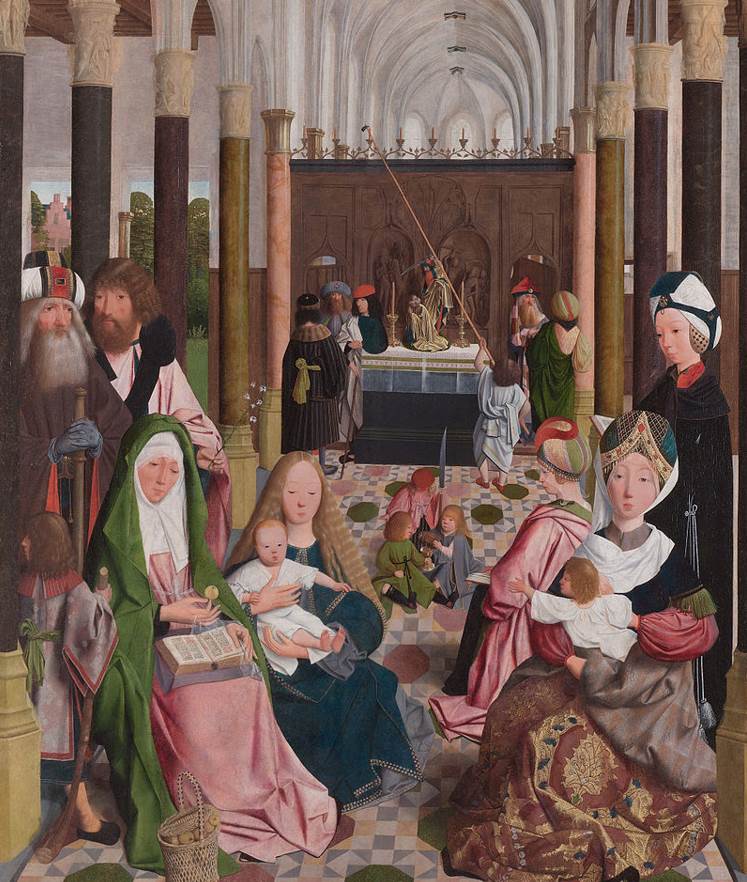 The Holy Kinship by Geertgen tot Sint Jans