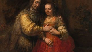 The Jewish Bride by Rembrandt van Rijn