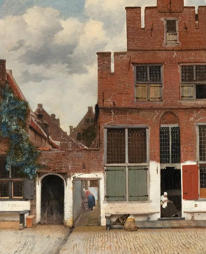 The Little Street by Johannes Vermeer
