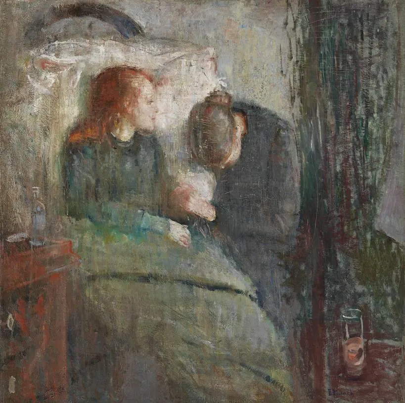 The Sick Child by Edvard Munch