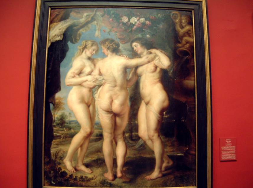The Three Graces in Frame