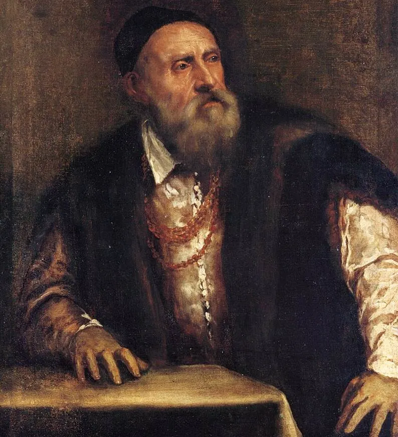 Titian self portrait