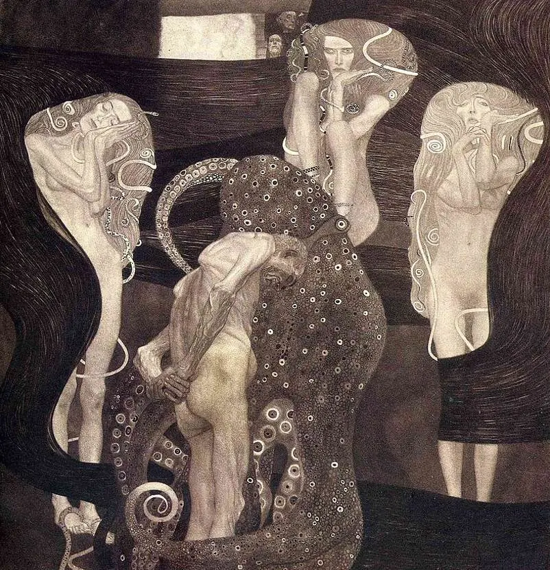 Jurisprudence by Gustav Klimt