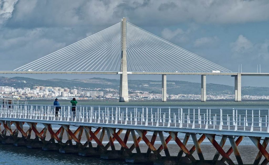 Vasco da Gama Bridge view
