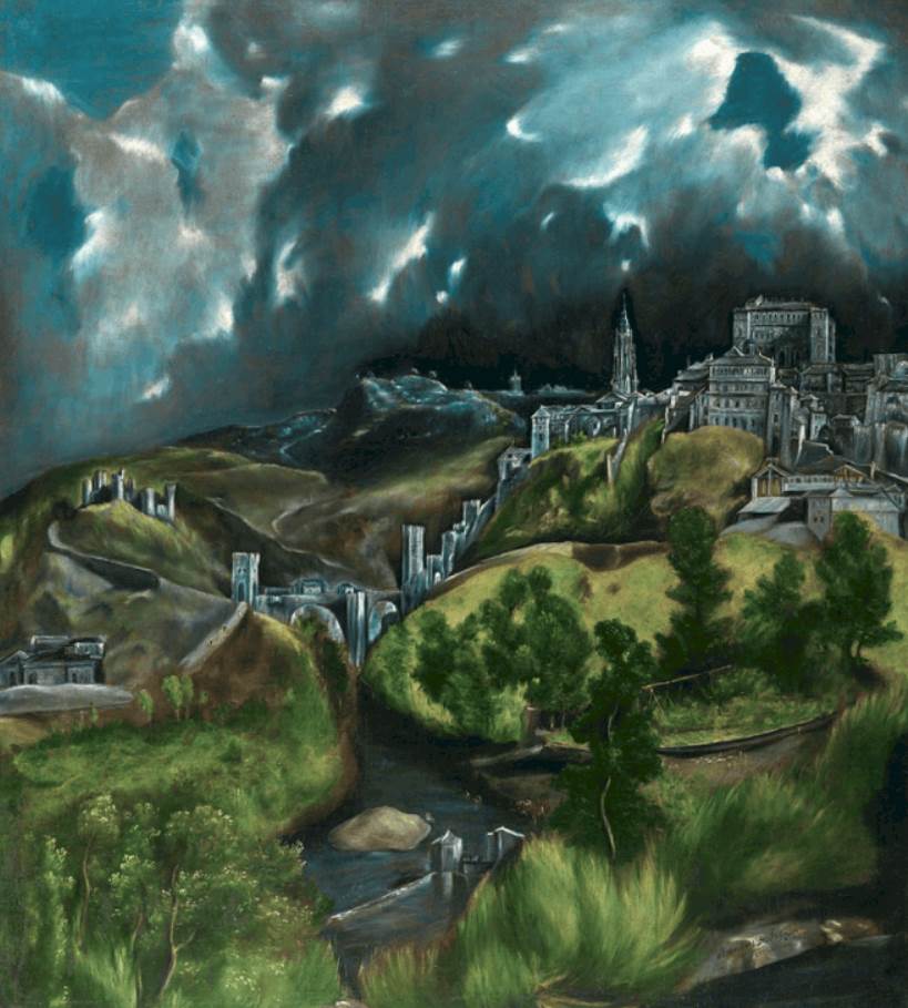 View of Toledo by El Greco Mannerism