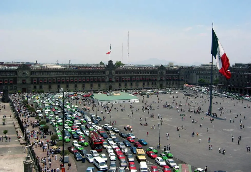 Zocala square mexico city
