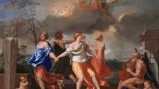 A dance to the music of time by Nicolas Poussin