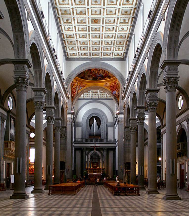 Basilica di Santo Spirito interior