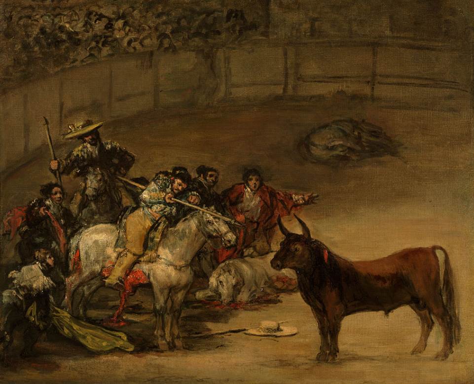Bullfight by Francisco Goya