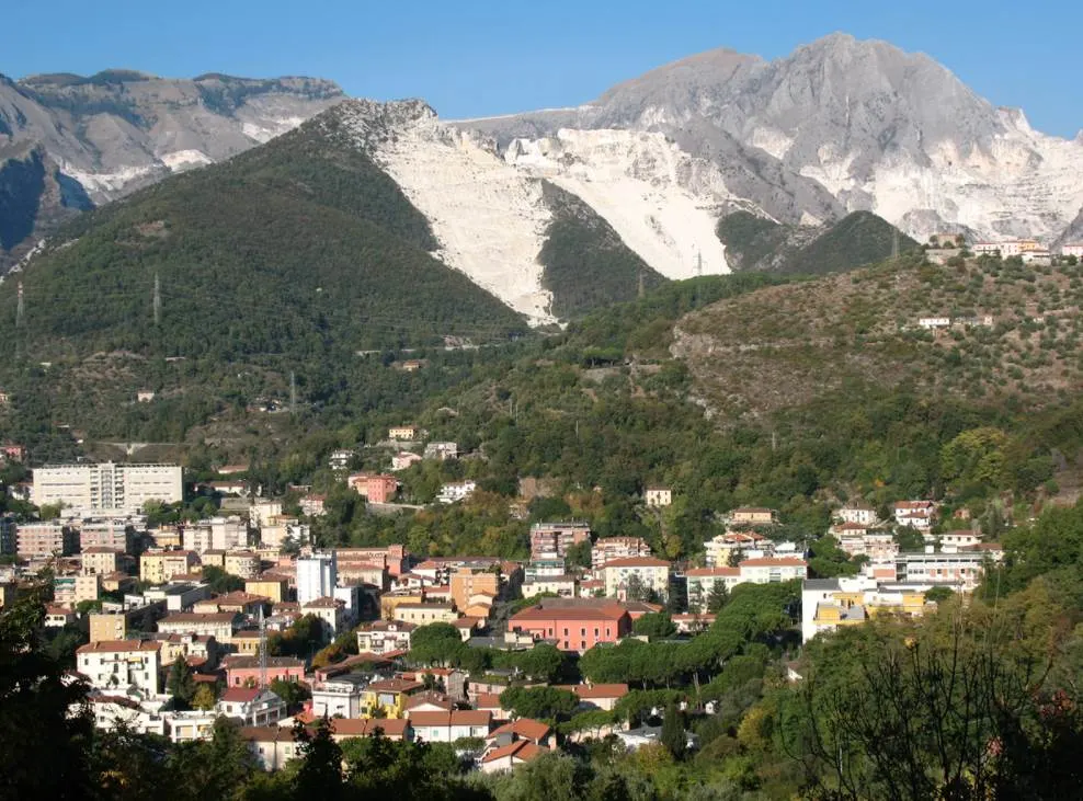 Carrara and quarries