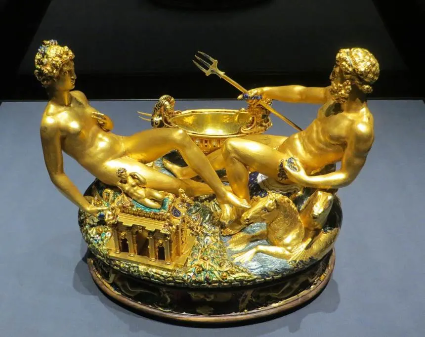 Cellini Salt Cellar by Benvenuto Cellini