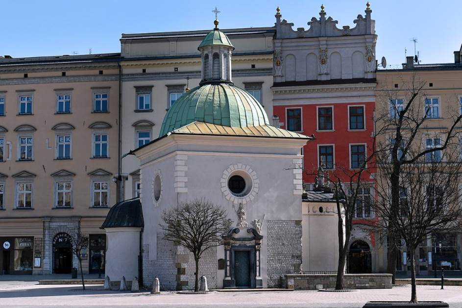 Church of St Adalbert main square krakow