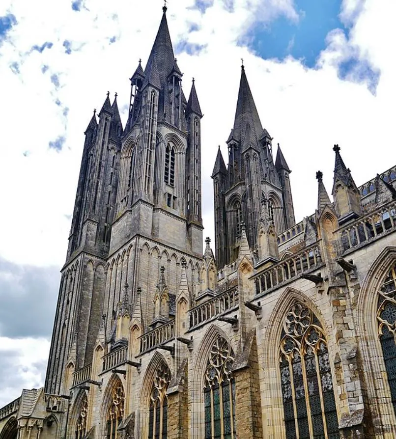 Coutances Cathedral Gothic architecture