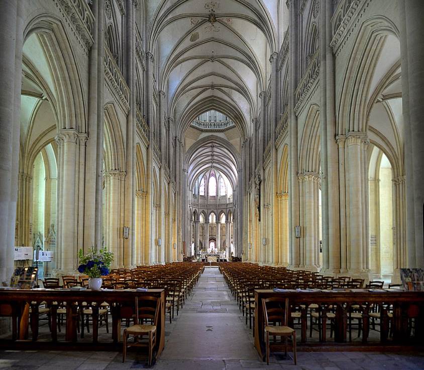 Coutances Cathedral interior
