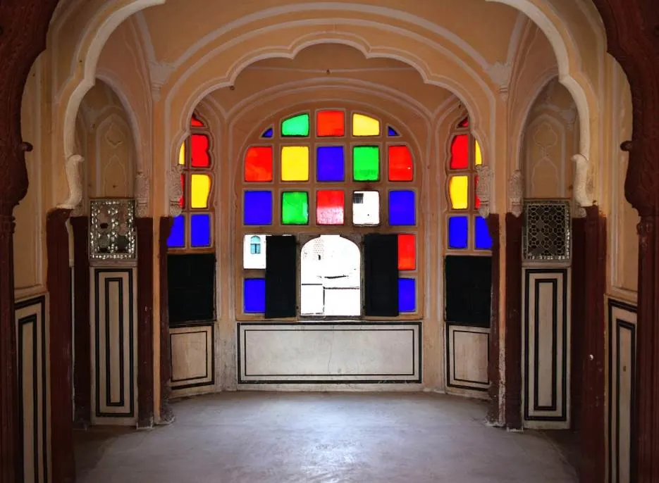 Hawa Mahal interior windows