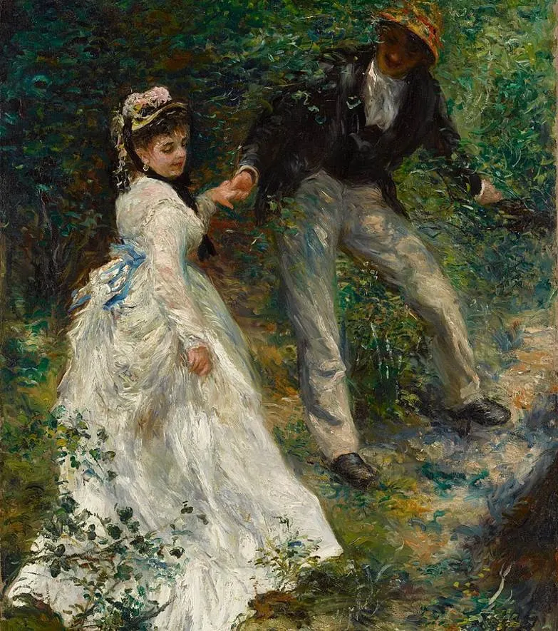 La Promenade by Pierre-Auguste Renoir
