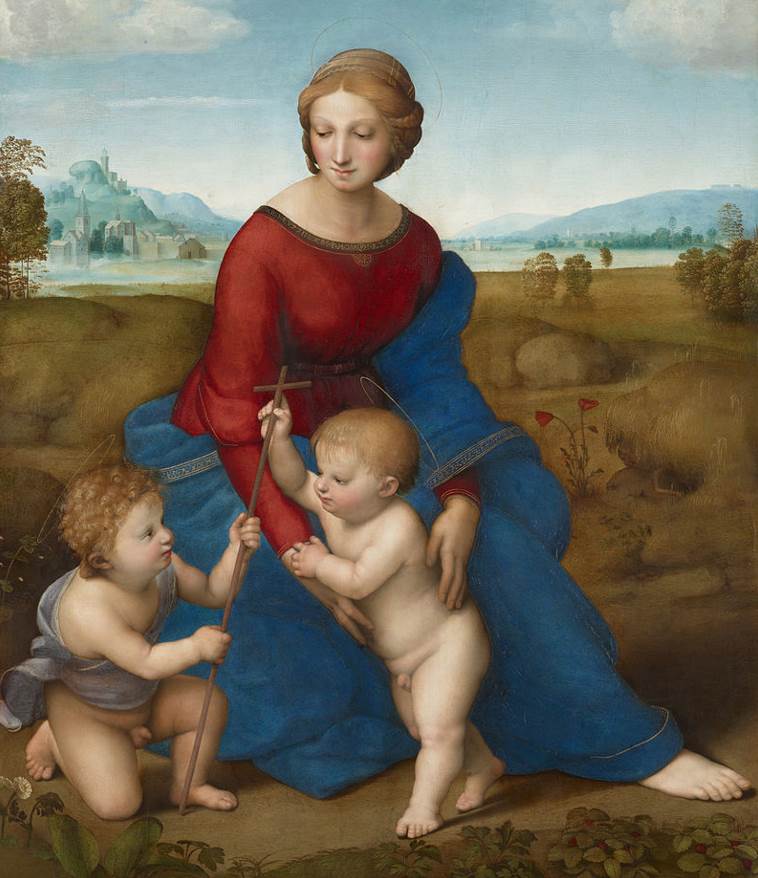 Madonna in the Meadow by Raphael