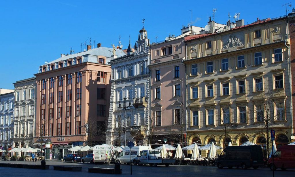 Main Square Krakow Buildings