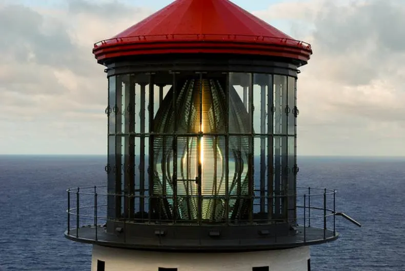 Makapu'u Lighthouse lens