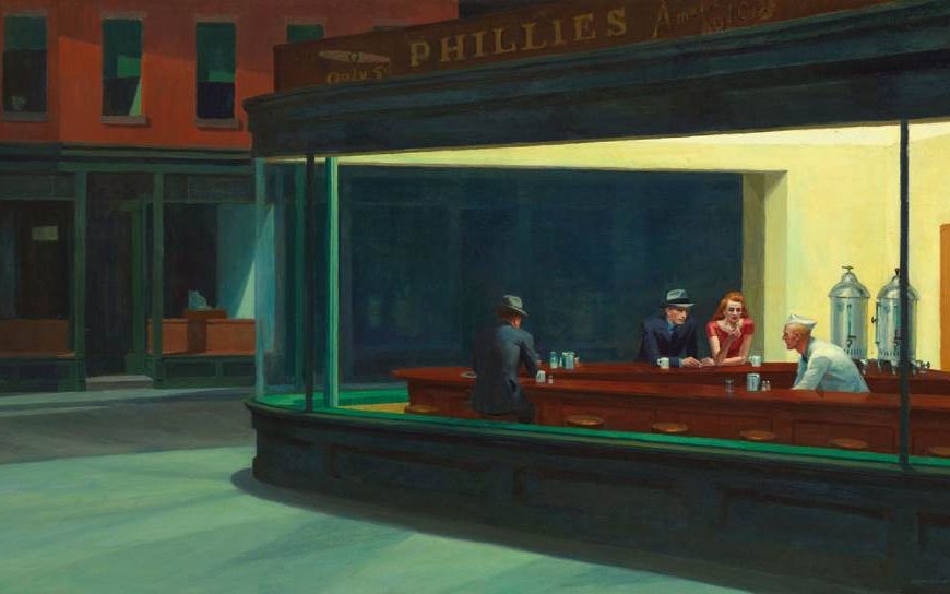 Nighthawks by Edward Hopper
