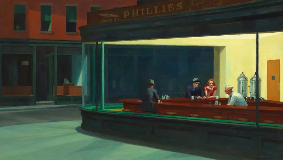 Nighthawks by Edward Hopper