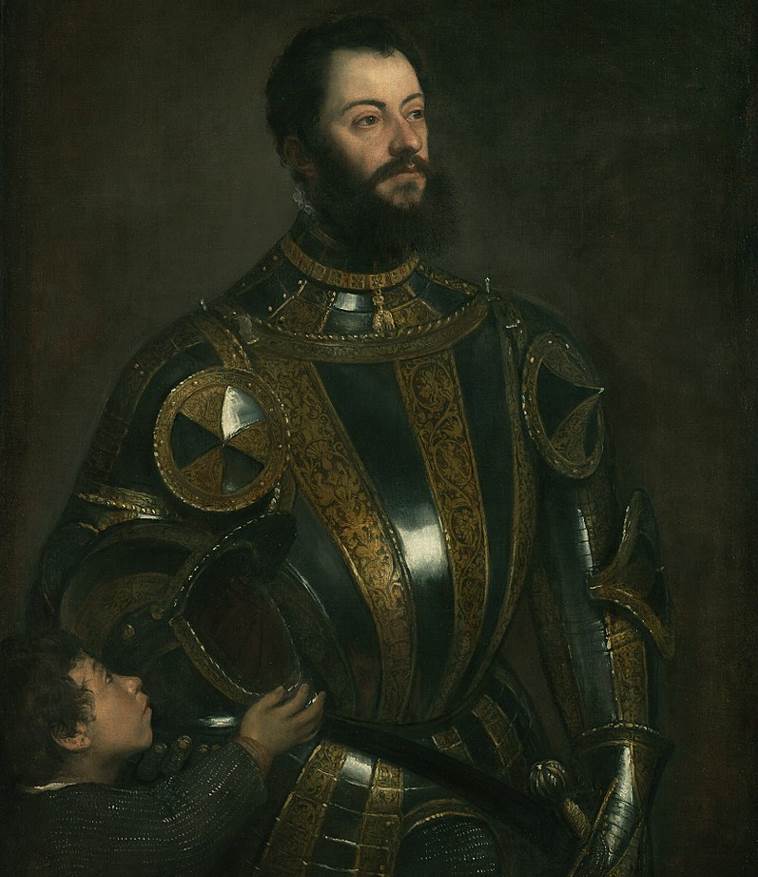 Portrait of Alfonso Davalos Titian