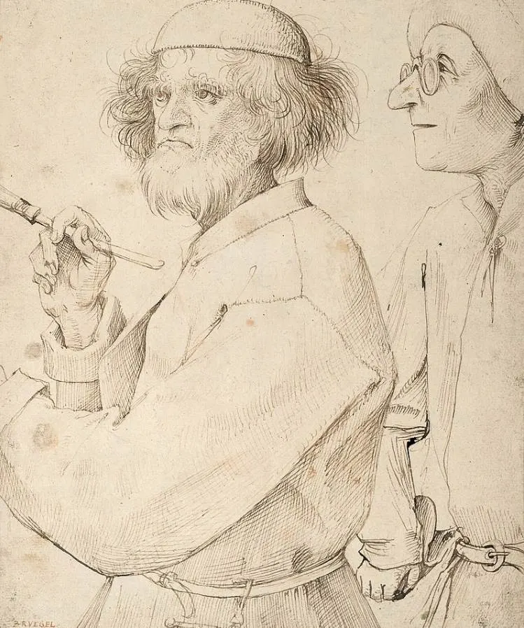 Pieter Brueghel the Elder portrait