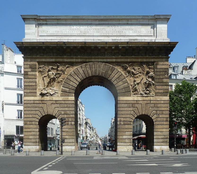 Porte Saint-Martin in Paris