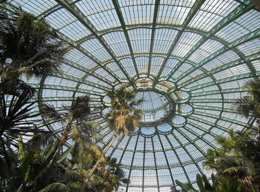 Royal Greenhouses of Laeken interior