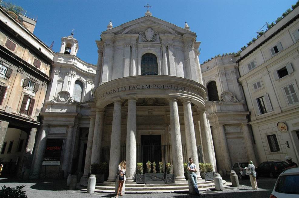 Santa Maria della Pace facade