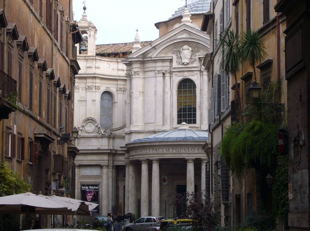 Santa Maria della Pace location