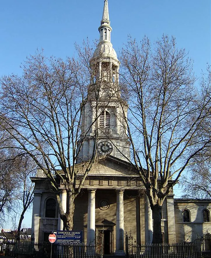 Shoreditch church london