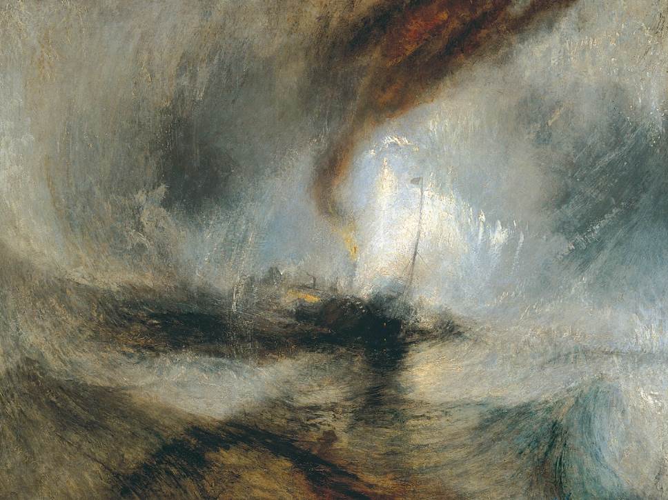 Snow Storm - Steam-Boat off a Harbours Mouth JMW Turner