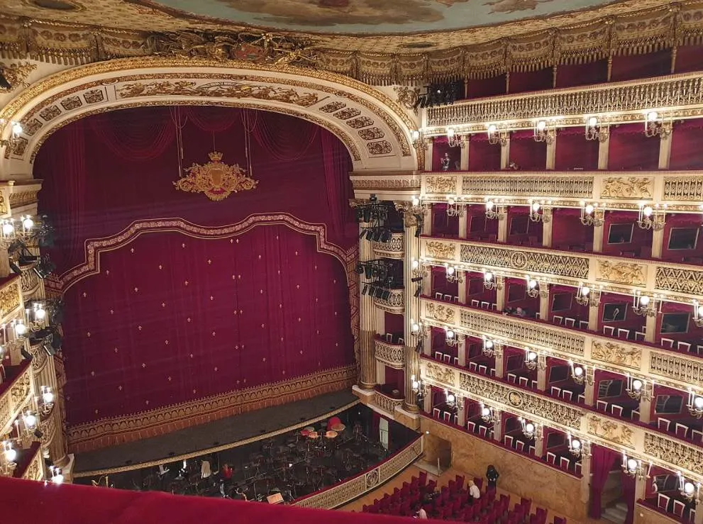 Teatro di San Carlo interior