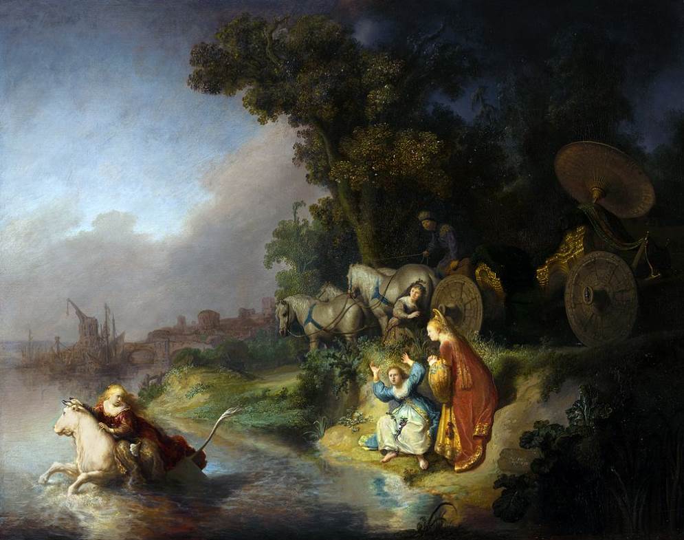The Abduction of Europa by Rembrandt van Rijn