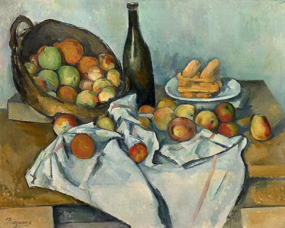 The Basket of Apples by Paul Cézanne