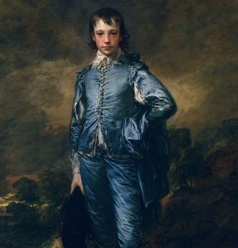 The Blue Boy famous rococo paintings