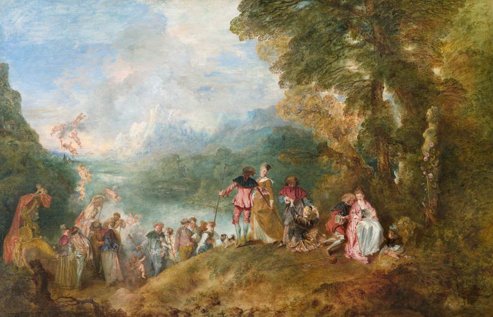 The Embarkation for Cythera Watteau