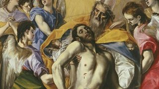 The Holy Trinity by El Greco