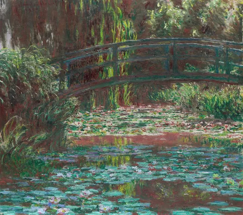 Water Lily Pond by Claude Monet