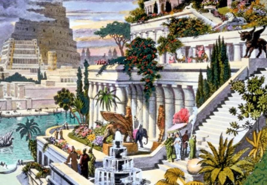Ancient Wonders Hanging Gardens of Babylon
